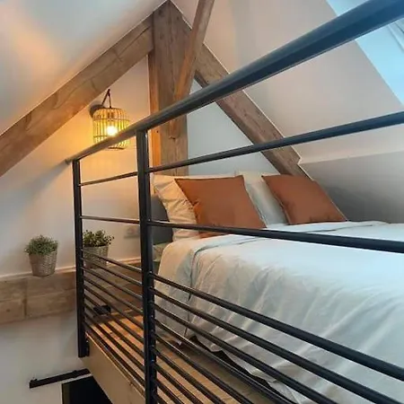 Apartamento Le Patio, Hyper Centre Rue Au Calme Avec Parking Cherbourg-en-Cotentin Exterior foto